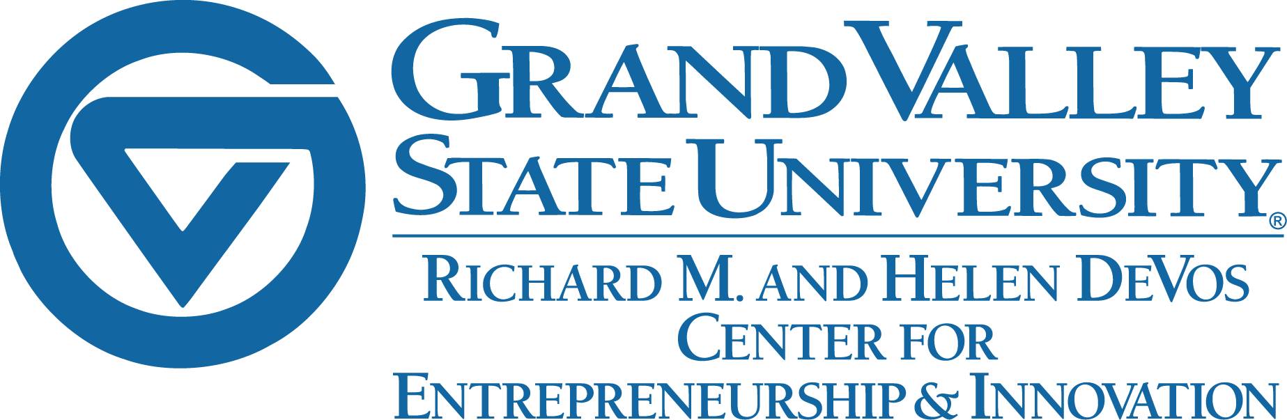 Richard M. and Helen DeVos Center for Entrepreneurship and Innovation Logo